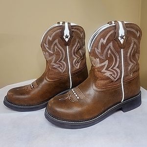 Shyanne Women's Genuine Leather Cowboy Boots Sz 11